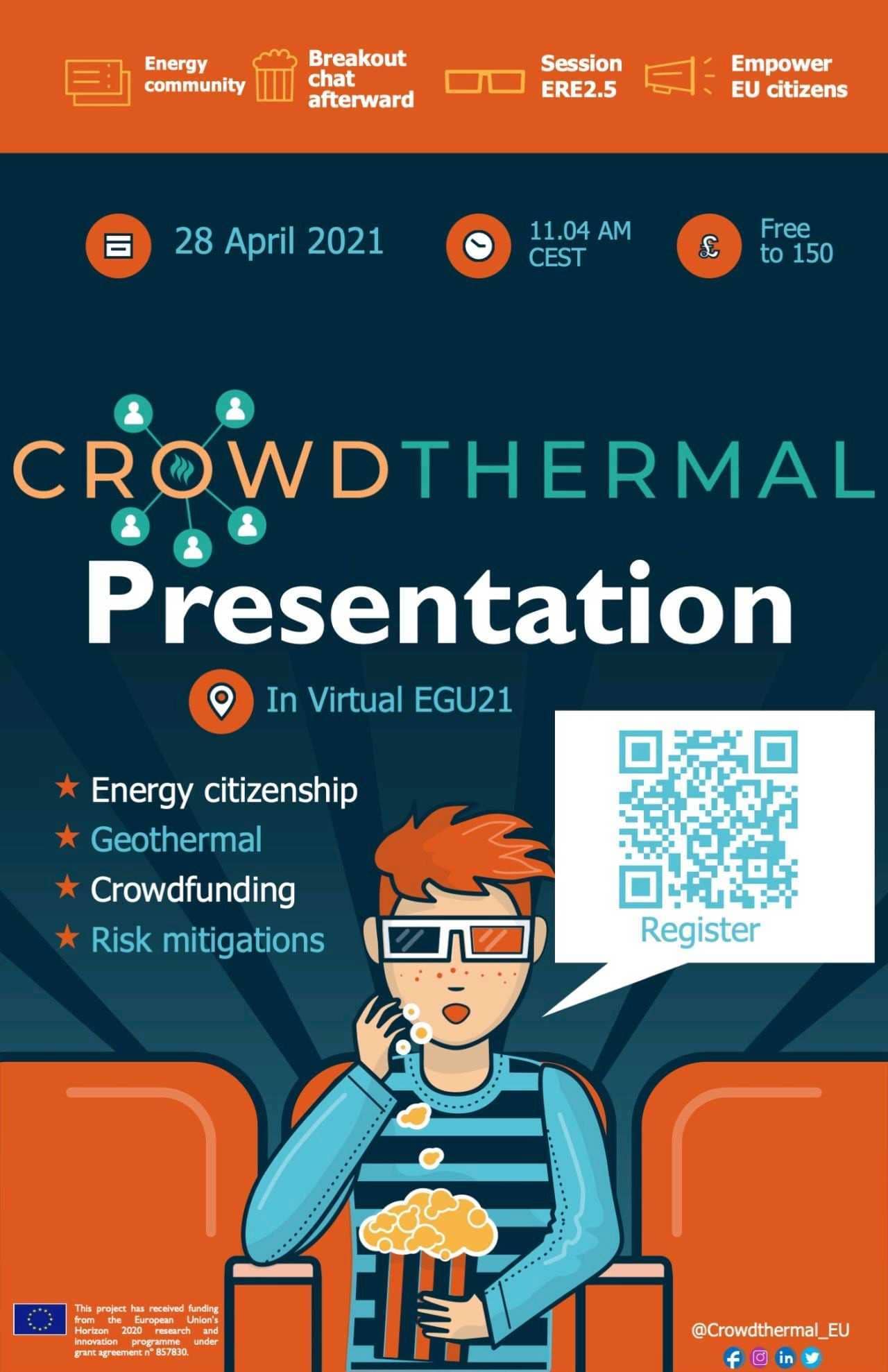 Crowdthermal presentation vEGU21 geothermal project