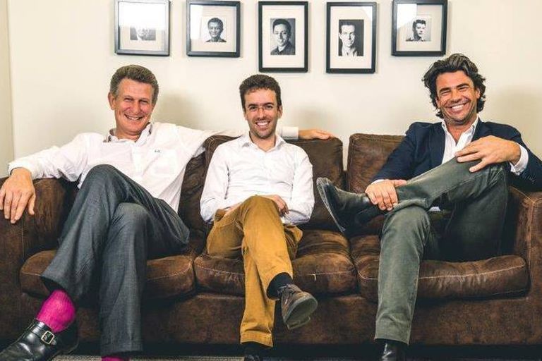 Initial founders of the Belgian crowdfunding platform Spreds
